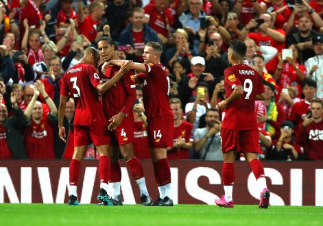 ليفربول يفتتح موسمه برباعية في مرمى نورويتش سيتي ليفربول يفتتح موسمه برباعية في مرمى نورويتش سيتي
